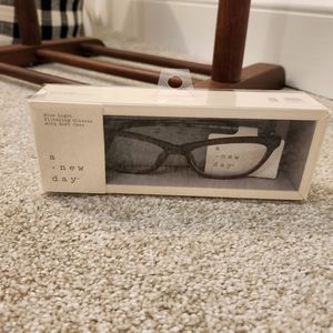 New in box! A New Day Women's Blue Light Filtering Glasses with case